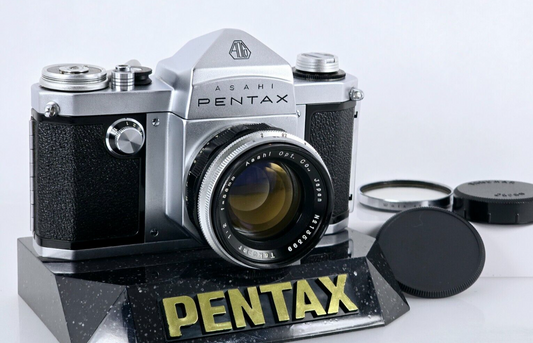 Rare!🌸[Near MINT for this age] Pentax AP Film Camera Takumar 58mm F2 From Japan