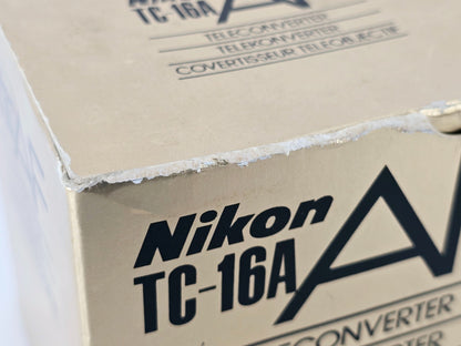🌸[MINT] Genuine Nikon TC-16A AF Teleconverter 1.6X Nikon F From Japan