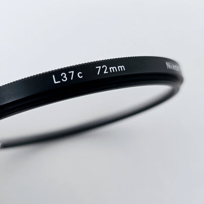 [Pre-owned] Nikon L37c 72mm UV Protective Lens Filter — Near Mint — Japan #5323