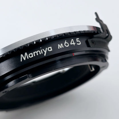 [Pre-owned] Mamiya M645 Auto Extension Ring No.1 2 3 3-s Set for M645 — Mint — Japan #5609