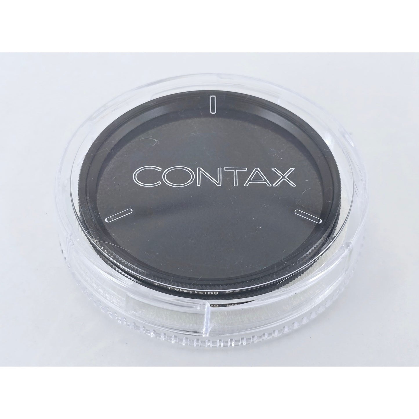 [Pre-owned] Contax 67mm C-Polarizing MC Filter w/ Case & Box — MINT — Japan #3654