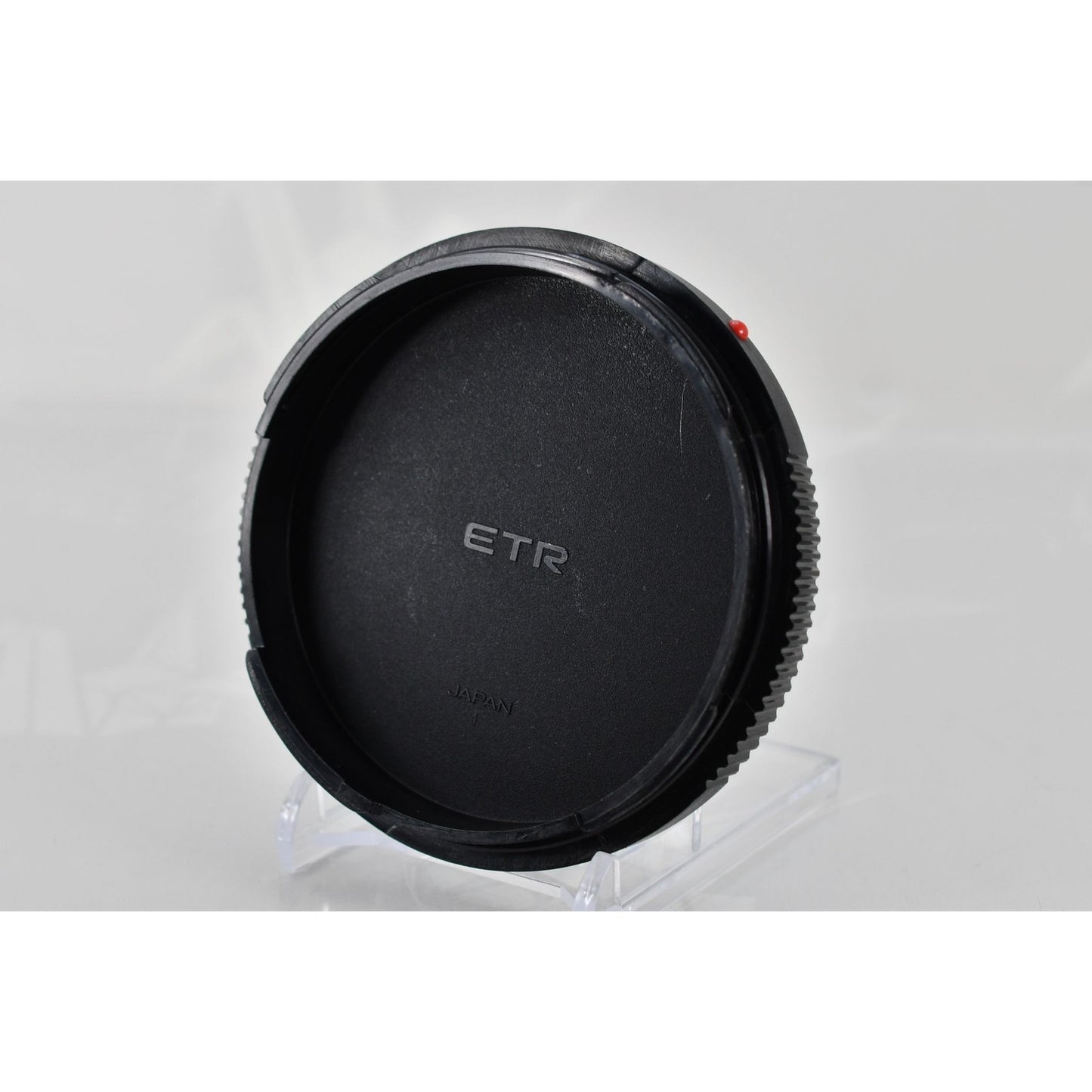 [Pre-owned] Zenza Bronica ETR Body Cap & Rear Lens Cap — Top MINT — Japan #2186