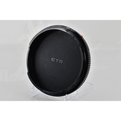 [Pre-owned] Zenza Bronica ETR Body Cap & Rear Lens Cap — Top MINT — Japan #2186