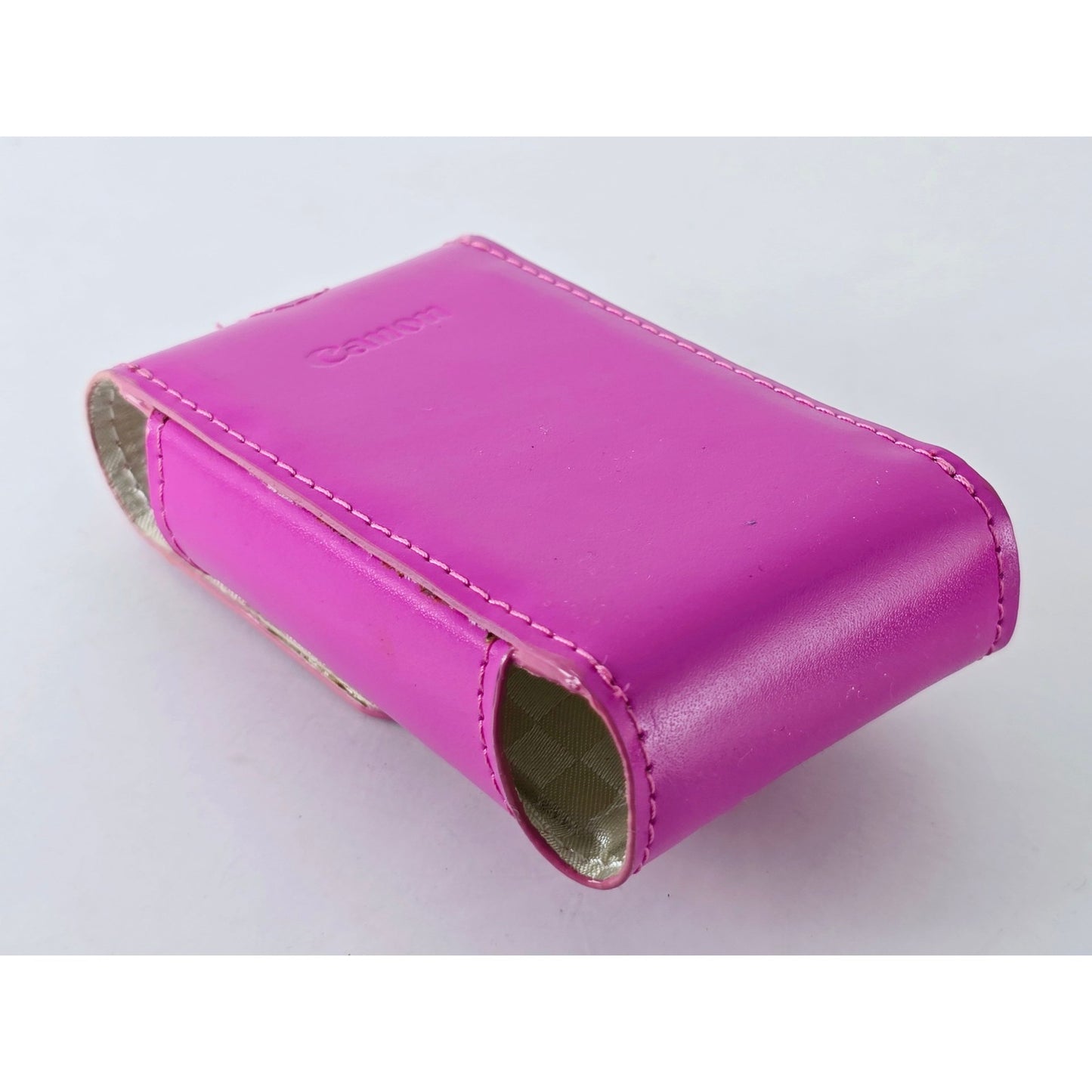 [Pre-owned] Canon IXY Digital Camera Case Pink — Top MINT — Japan #4657