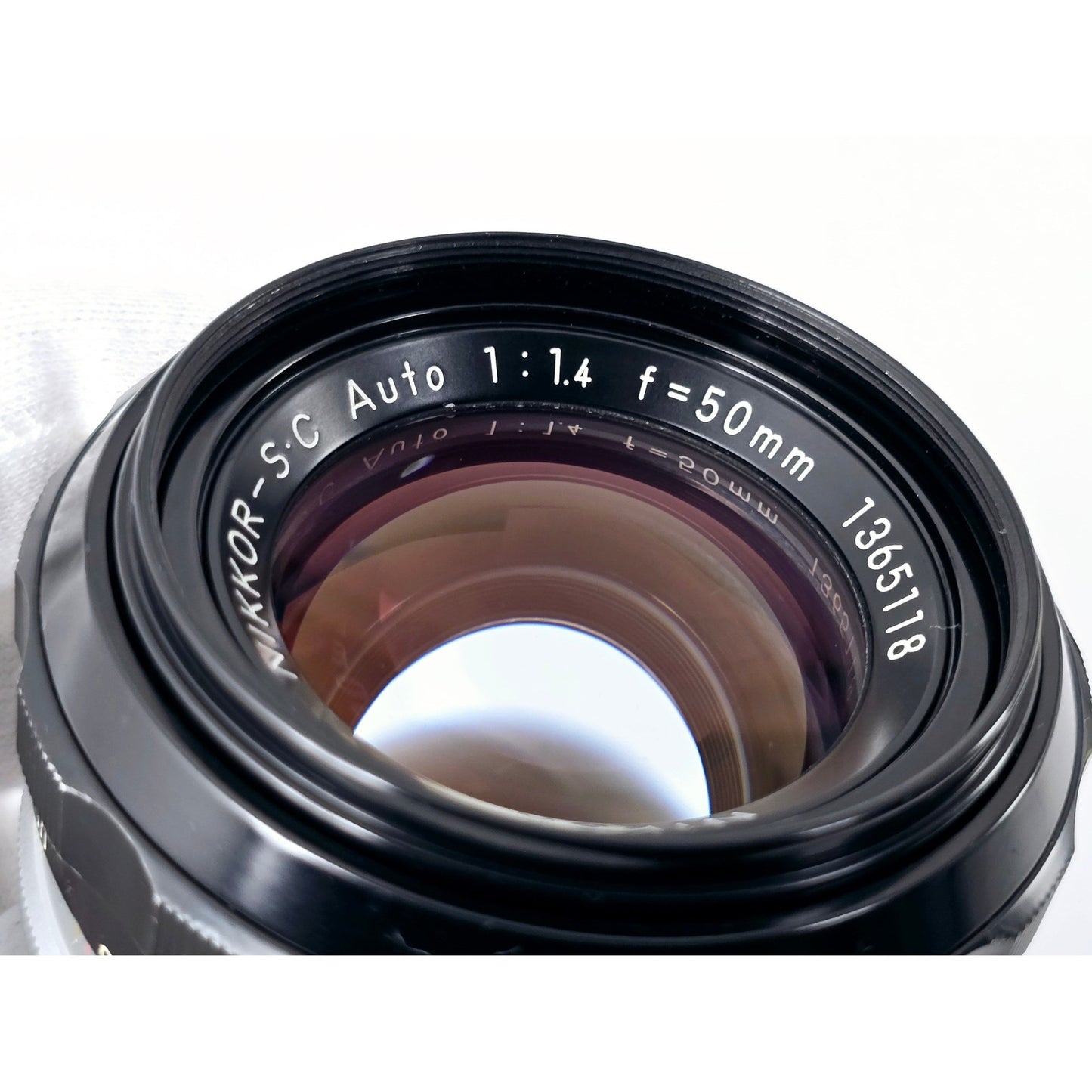 [Pre-owned] Nikon Nikkor-S.C Auto 50mm f/1.4 Non-Ai MF Lens — Near MINT — Japan #3124