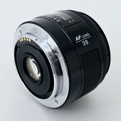 [Pre-owned] Minolta AF 28mm F2.8 Wide Angle Prime Lens for Sony A Mount — Mint — Japan #5795