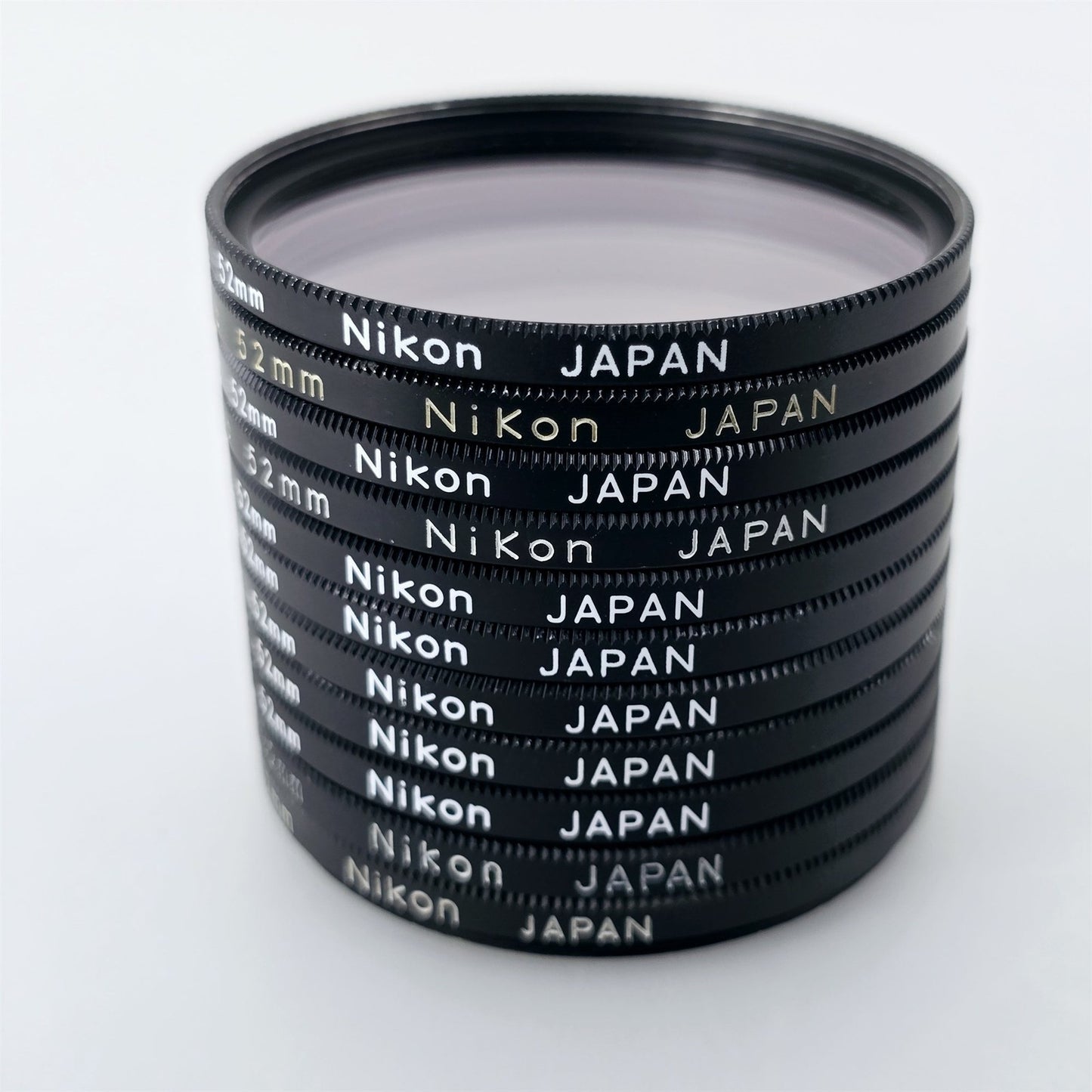 [Pre-owned] Nikon L37 / L37c 52mm UV Protective Lens Filter (Lot of 11) — Near Mint — Japan #5448