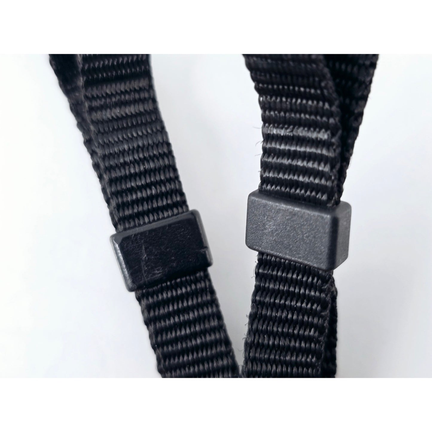 [Pre-owned] Nikon Genuine Camera Neck Strap Black 1.5in (3.8cm) — Near MINT — Japan #3015