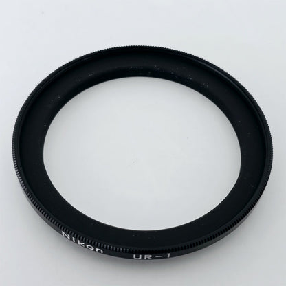 [Pre-owned] Nikon UR-1 Metal Step-Up Ring Filter Adapter 62mm to 72mm — Mint — Japan #5411