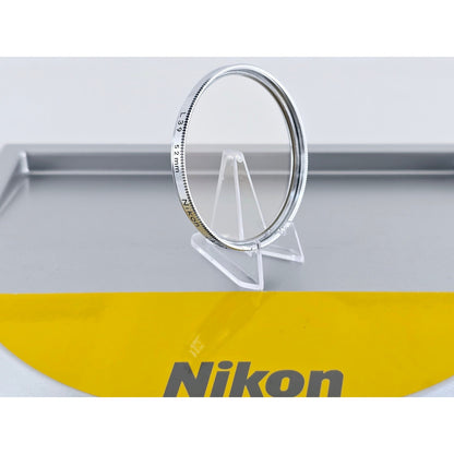 [Pre-owned] Nikon L39 52mm Chrome Frame Lens Filter — Near MINT — Japan #3785