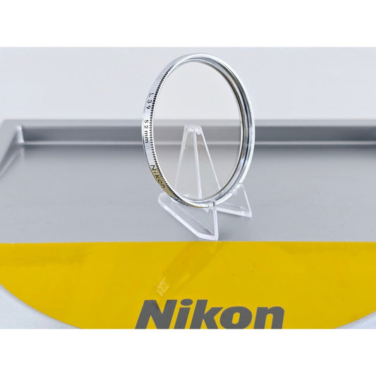 [Pre-owned] Nikon L39 52mm Chrome Frame Lens Filter — Near MINT — Japan #3785