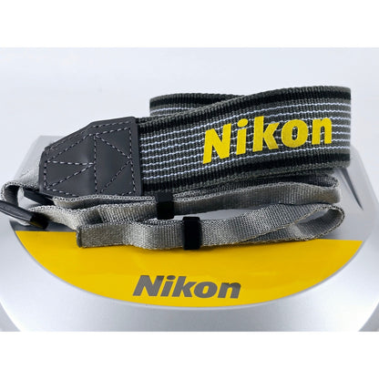 [Pre-owned] Nikon Genuine Camera Neck Strap 1.5in (3.8cm) — MINT — Japan #3014