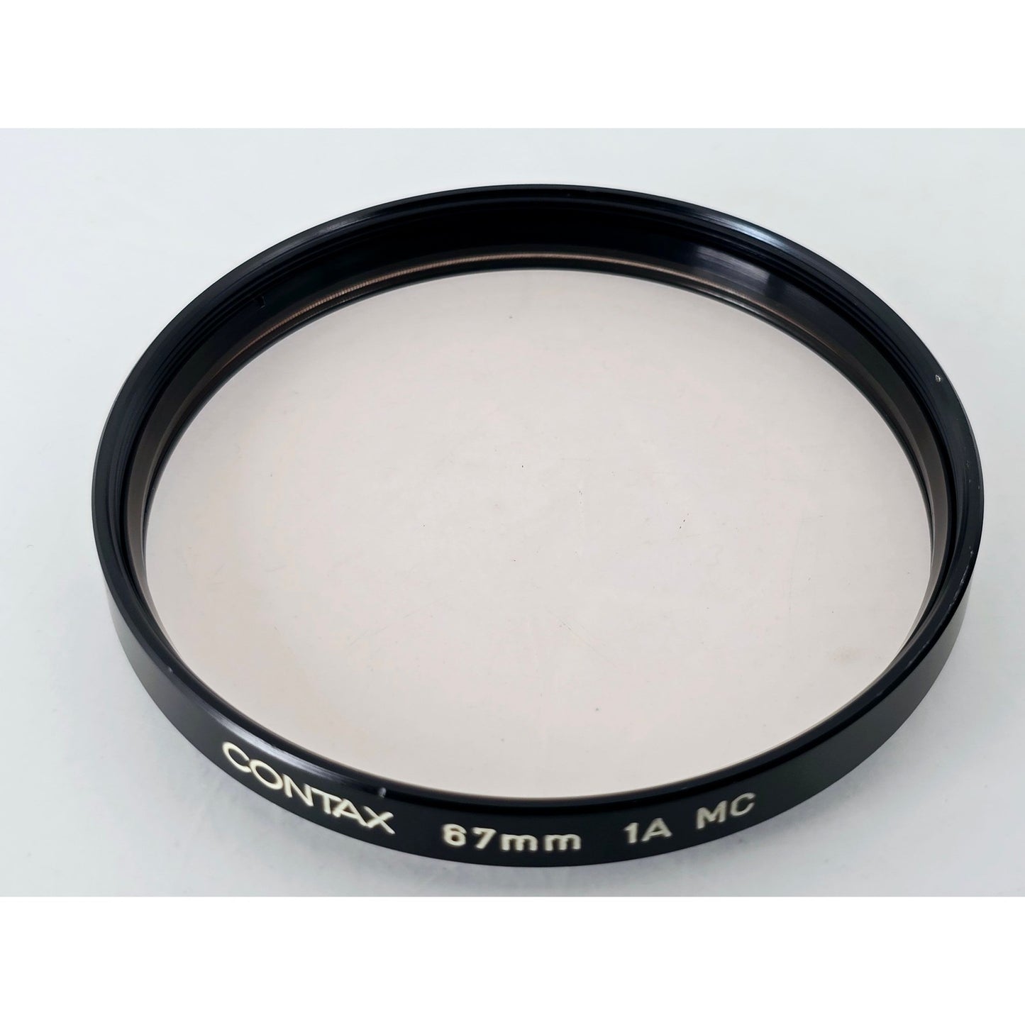 [Pre-owned] Contax 67mm 1A MC Lens Filter — MINT — Japan #4451