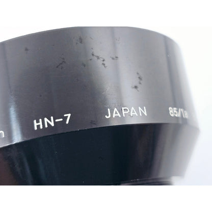 [Pre-owned] Nikon HN-7 Metal Lens Hood for 85mm f/1.8 & 80-200mm f/4.5 — Near MINT — Japan #4453