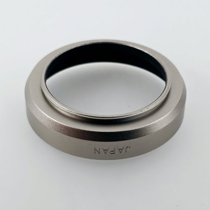 [Pre-owned] Contax TVS Genuine Metal Lens Hood for TVS / TVS II — Top Mint — Japan #5725