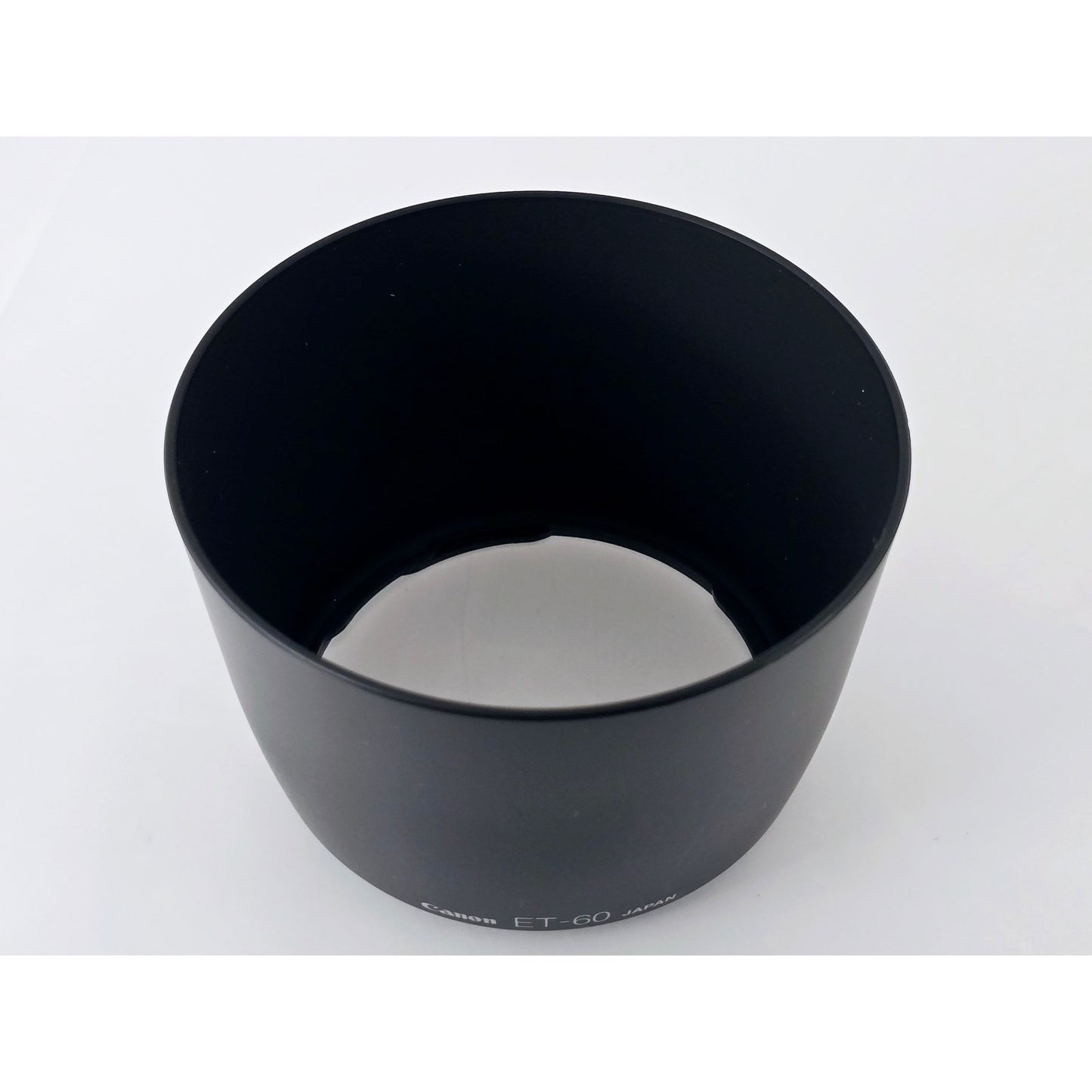 [Pre-owned] Canon ET-60 Plastic Lens Hood for EF 75-300mm & 55-250mm — Top MINT — Japan #5117