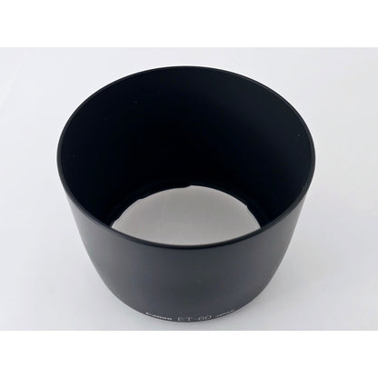 [Pre-owned] Canon ET-60 Plastic Lens Hood for EF 75-300mm & 55-250mm — Top MINT — Japan #5117