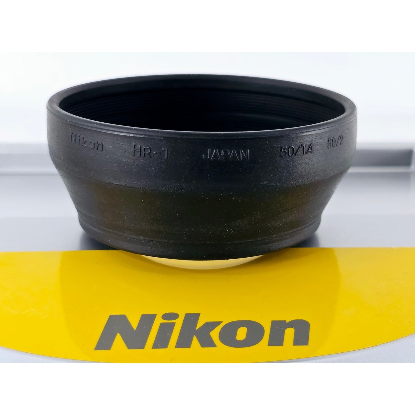 [Pre-owned] Nikon HR-1 Rubber Lens Hood 52mm for 50/1.4 50/1.8 — MINT — Japan #4471
