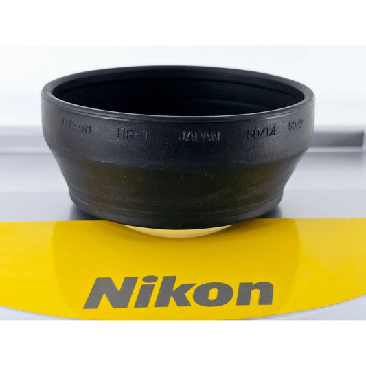 [Pre-owned] Nikon HR-1 Rubber Lens Hood 52mm for 50/1.4 50/1.8 — MINT — Japan #4471