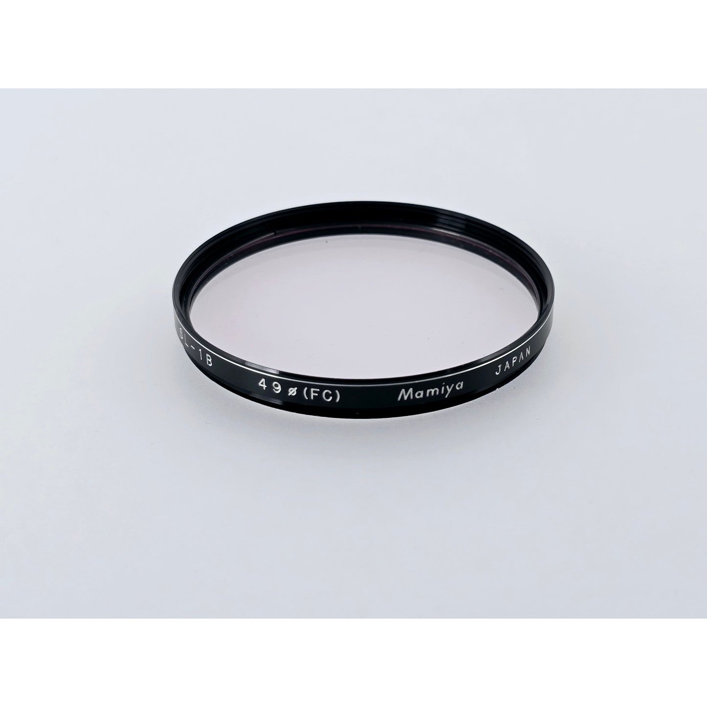 [Pre-owned] Mamiya 49mm (FC) SL-1B Lens Filter Genuine — Near MINT — Japan #4874