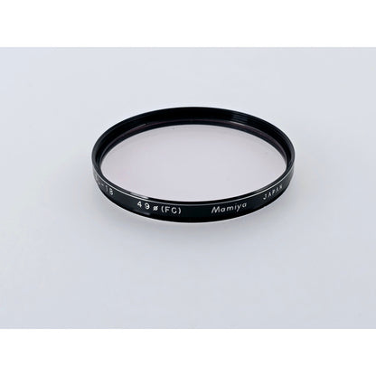 [Pre-owned] Mamiya 49mm (FC) SL-1B Lens Filter Genuine — Near MINT — Japan #4874