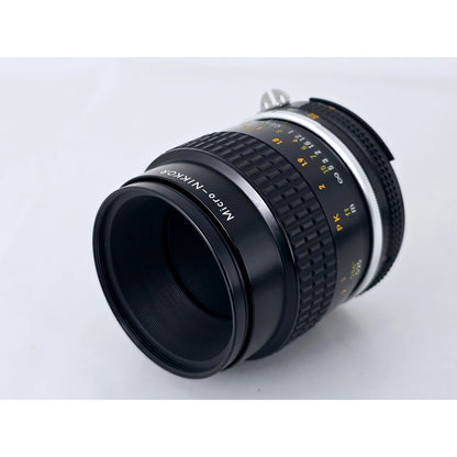 [Pre-owned] Nikon Ai-s Micro Nikkor 55mm F2.8 MF Lens — Near MINT — Japan #4376