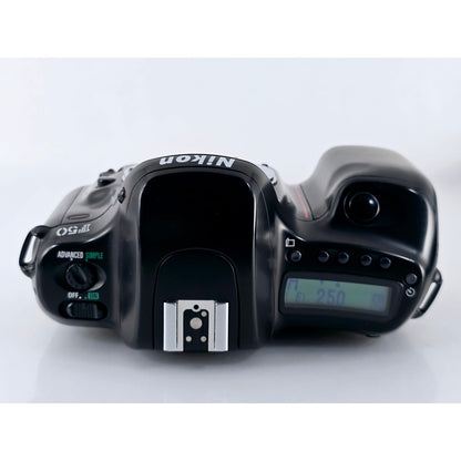 [Pre-owned] Nikon F50 Panorama SLR 35mm Film Camera (Body Only) — Near MINT+++ — Japan #3866