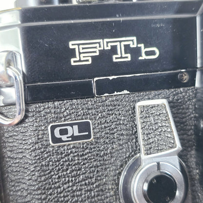 [Pre-owned] Canon FTb Black 35mm SLR Film Camera Body — Excellent+++++ — Japan #5831