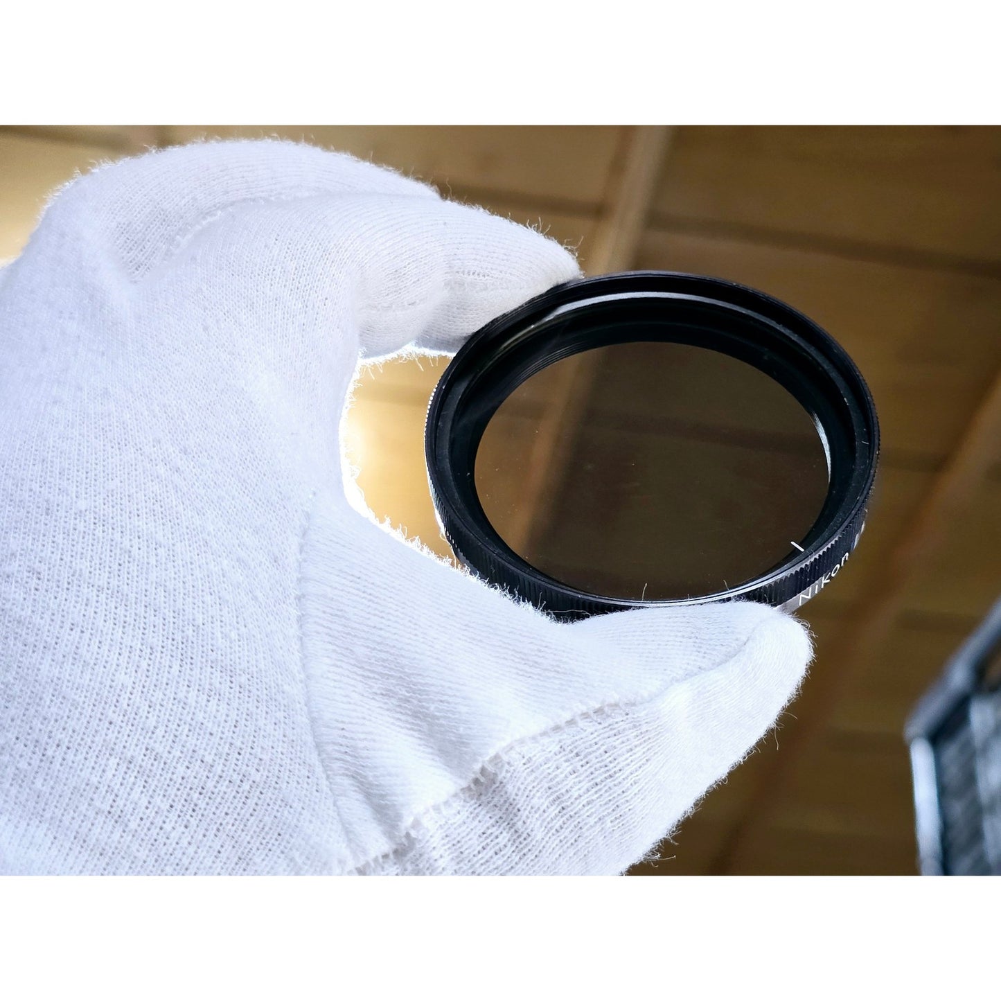 [Pre-owned] Nikon Genuine 52mm Polarizing Lens Filter — Near MINT — Japan #5022