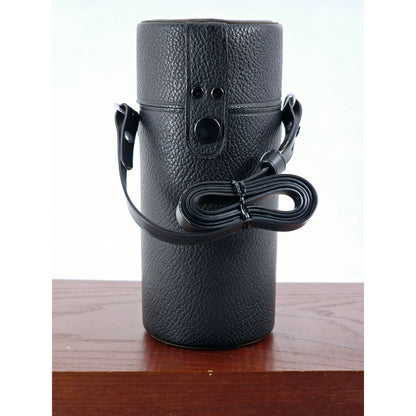 [Pre-owned] Fujica 200mm F4.5 Lens Hard Case (Black) — Near MINT — Japan #4336