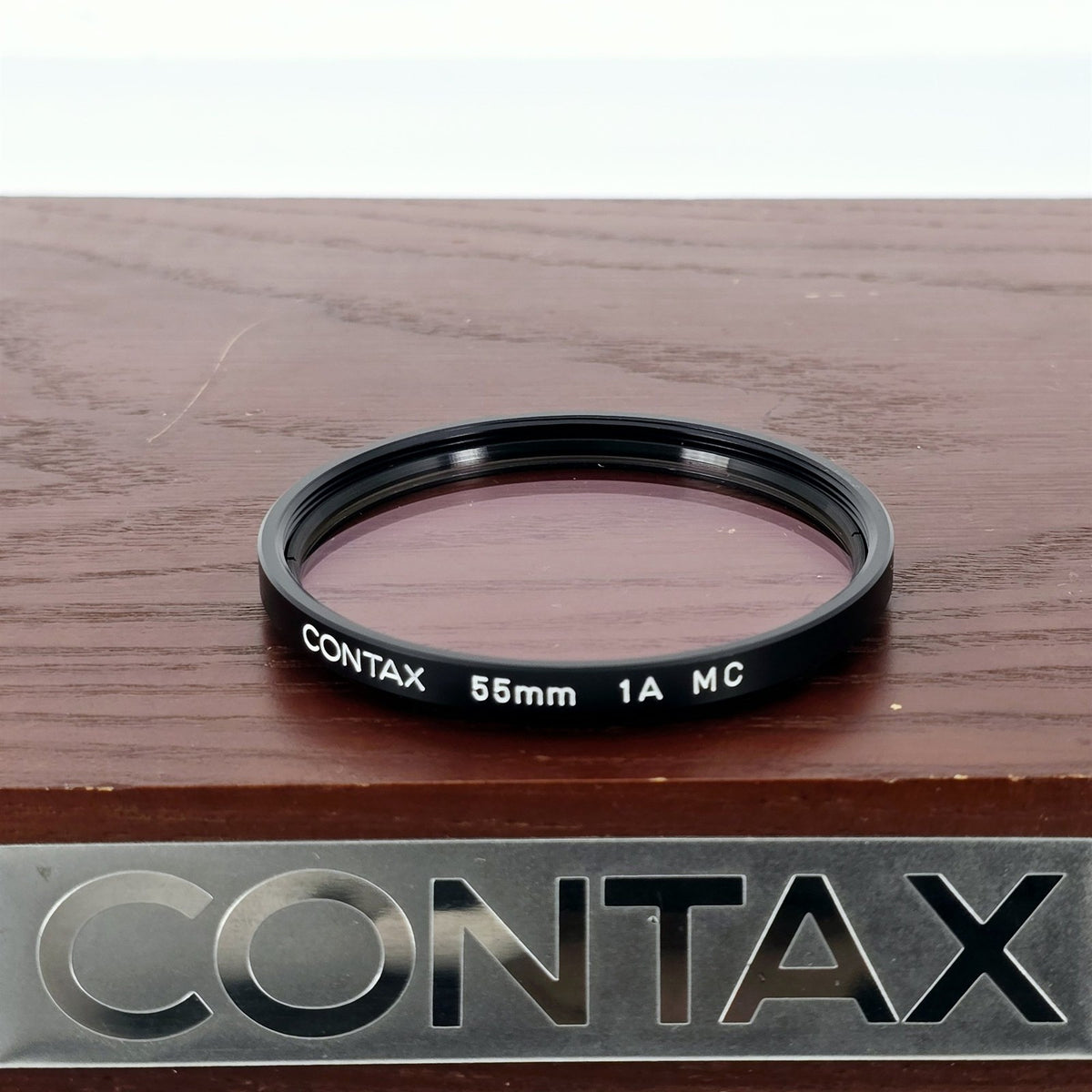 [Pre-owned] Contax 55mm 1A Skylight MC Lens Filter — Mint — Japan #5582