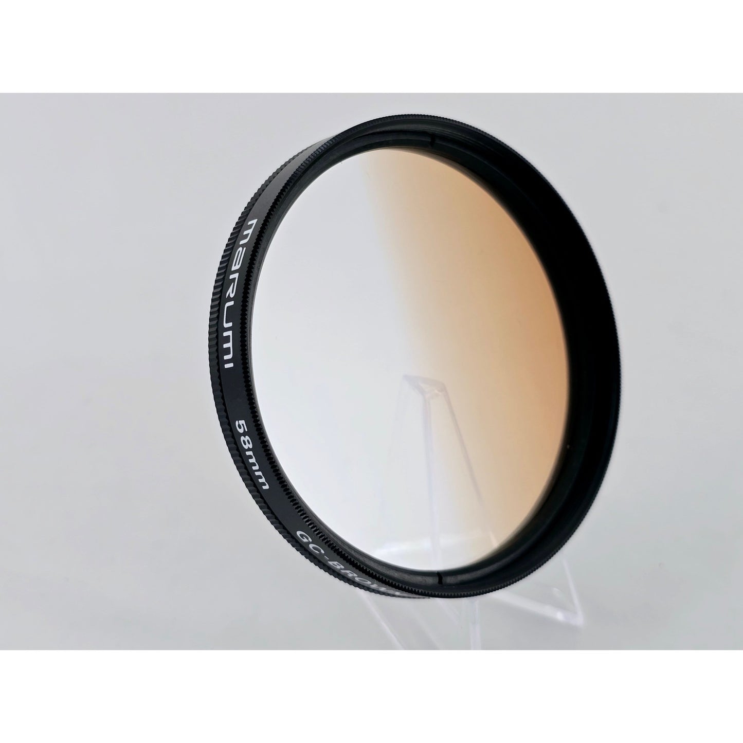 [Pre-owned] Marumi 58mm GC-Brown Lens Filter — Near MINT — Japan #4140