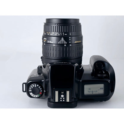 [Pre-owned] Canon EOS 1000S QD Film Camera with Sigma 28-80mm f/3.5-5.6 II AF Lens — Near MINT — Japan #3966