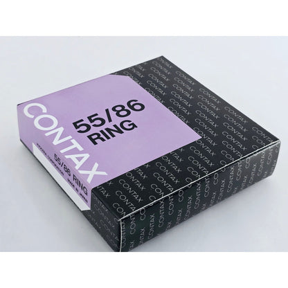 [Pre-owned] Contax 55/86 Step Up Ring Adapter Genuine Filter Hood — Unused — Japan #3954