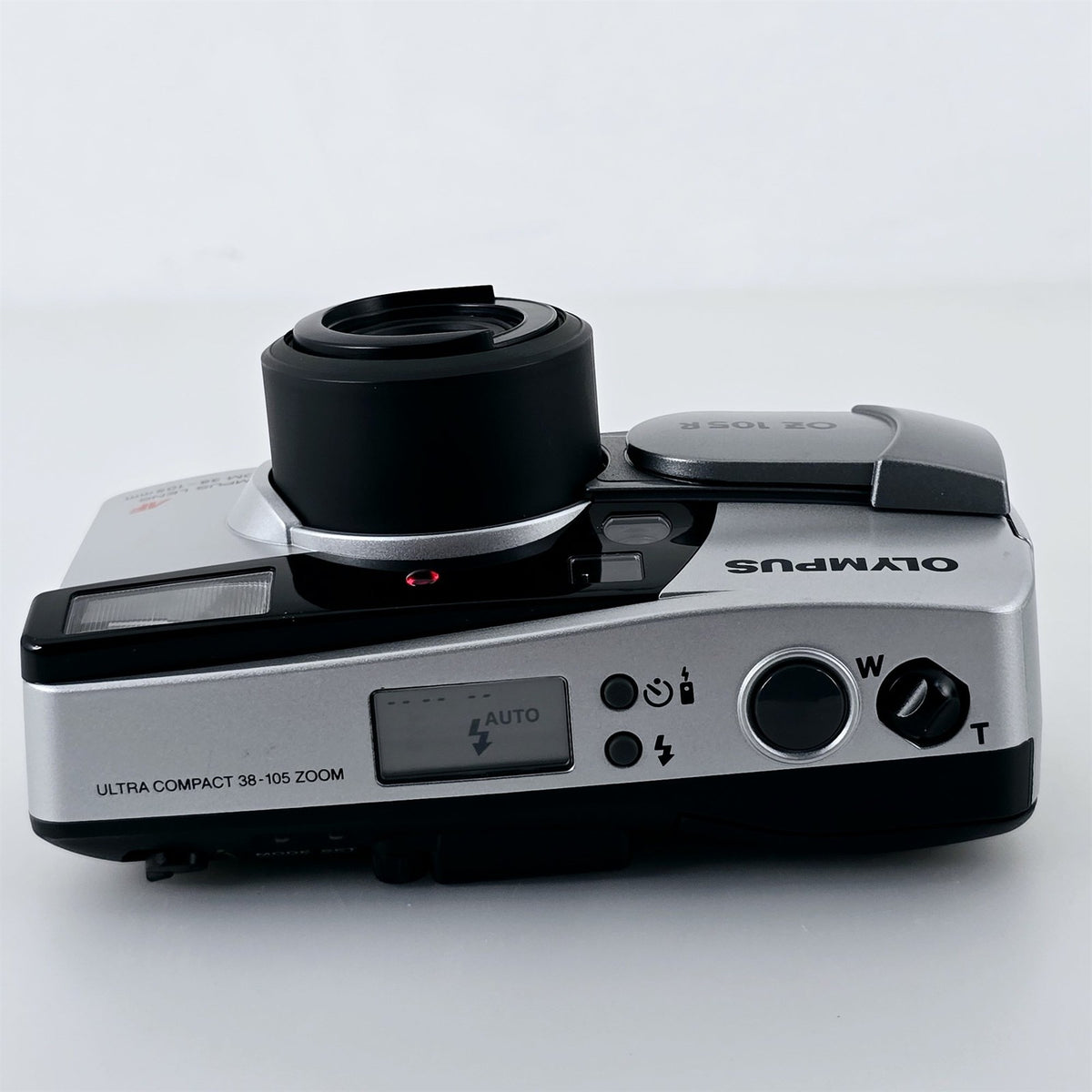 [Pre-owned] Olympus OZ 105 R Point & Shoot 35mm Film Camera Silver — Near Mint — Japan #5674