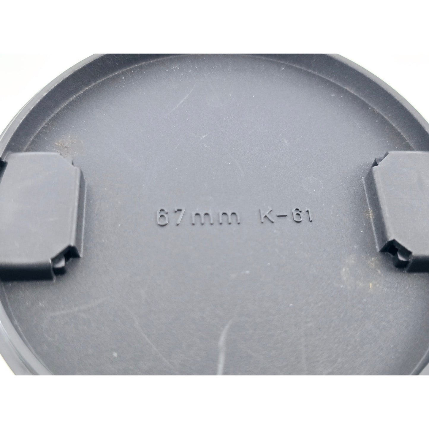 [Pre-owned] Contax K-61 67mm Snap-On Plastic Front Lens Cap — Near MINT — Japan #2982