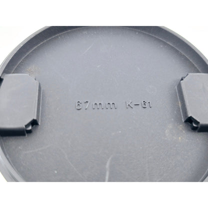 [Pre-owned] Contax K-61 67mm Snap-On Plastic Front Lens Cap — Near MINT — Japan #2982
