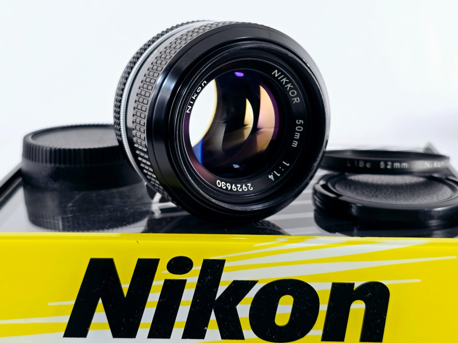 🌸[Near MINT] Nikon Non Ai Nikkor 50mm F1.4 MF Standerd Lens From Japan