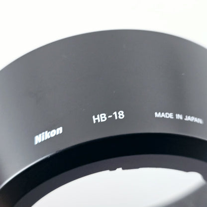 [Pre-owned] Nikon HB-18 Bayonet Lens Hood for AF 28-105mm f/3.5-4.5D — Near Mint — Japan #5378