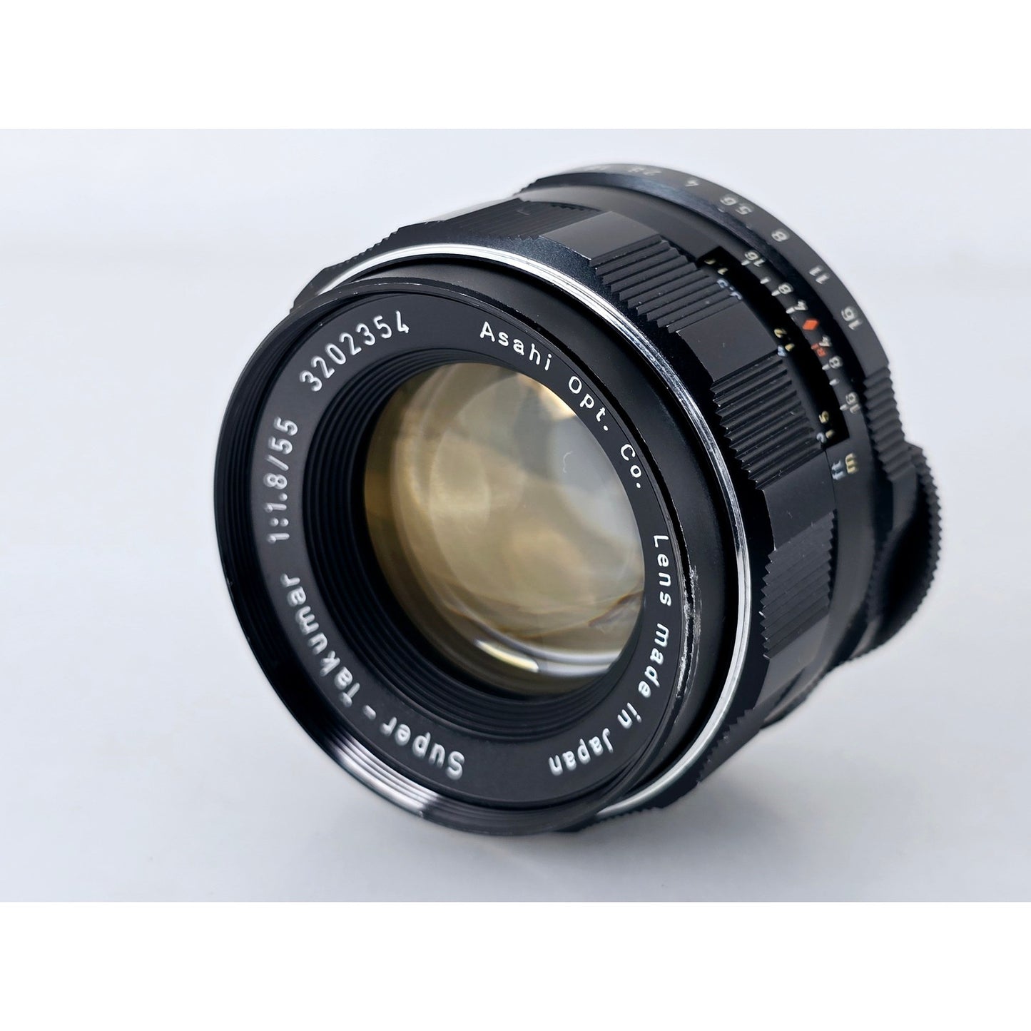 [Pre-owned] Pentax Super-Takumar 55mm F1.8 MF Lens M42 — Near MINT — Japan #4022