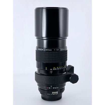 [Pre-owned] Nikon Ai Nikkor 300mm F4.5 Telephoto MF Lens — Near MINT+++ — Japan #4839