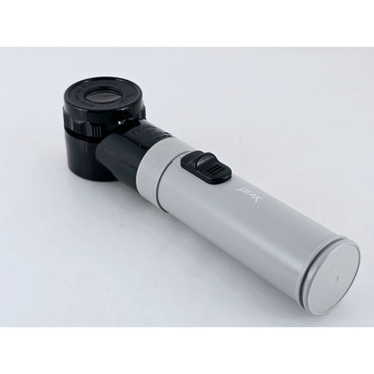[Pre-owned] Peak Light Scale Lupe 10x Portable Magnifier No.2028 — MINT — Japan #4174