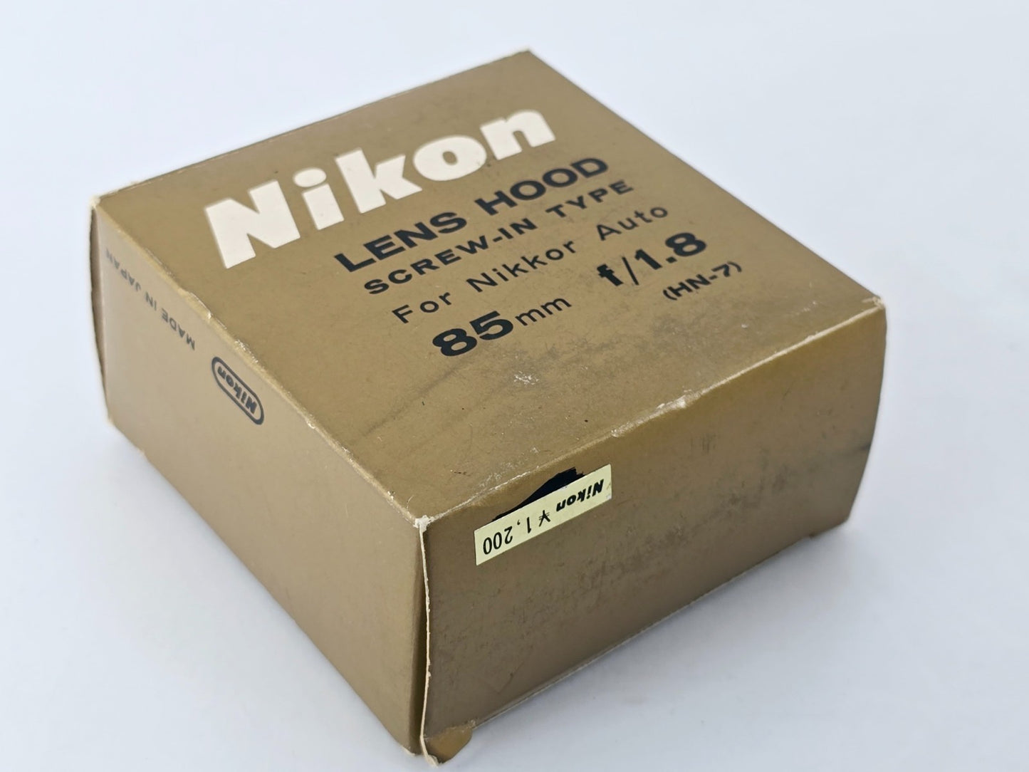 🌸[Unused] Nikon HN-7 Metal Lens Hood for 85/1.8 80-200/4.5 Genuine From Japan