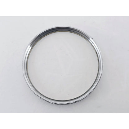 [Pre-owned] Nikon L39 52mm Chrome Frame Lens Filter — Near MINT — Japan #3795