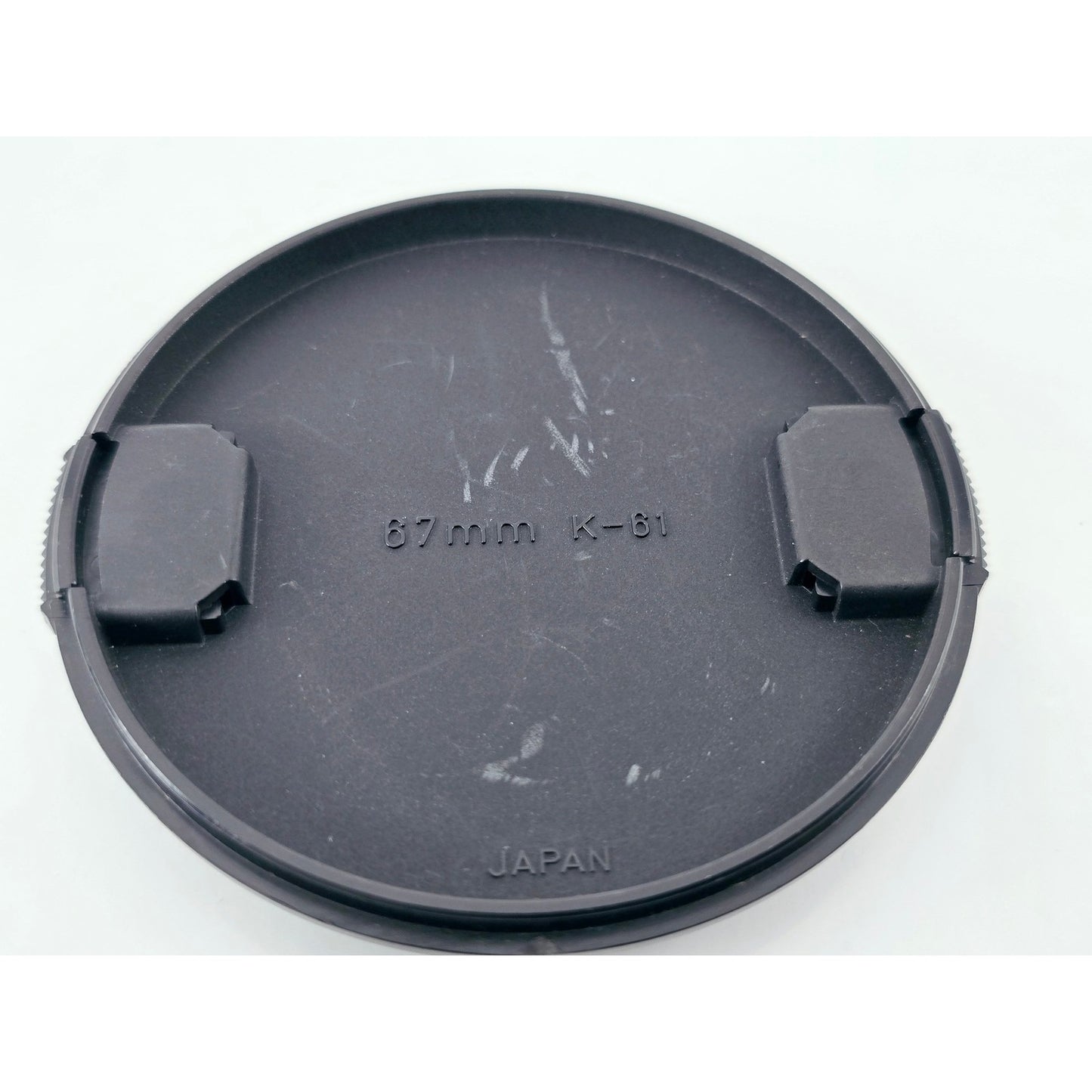 [Pre-owned] Contax K-61 67mm Snap-On Plastic Front Lens Cap — Near MINT — Japan #2987