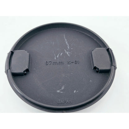 [Pre-owned] Contax K-61 67mm Snap-On Plastic Front Lens Cap — Near MINT — Japan #2987