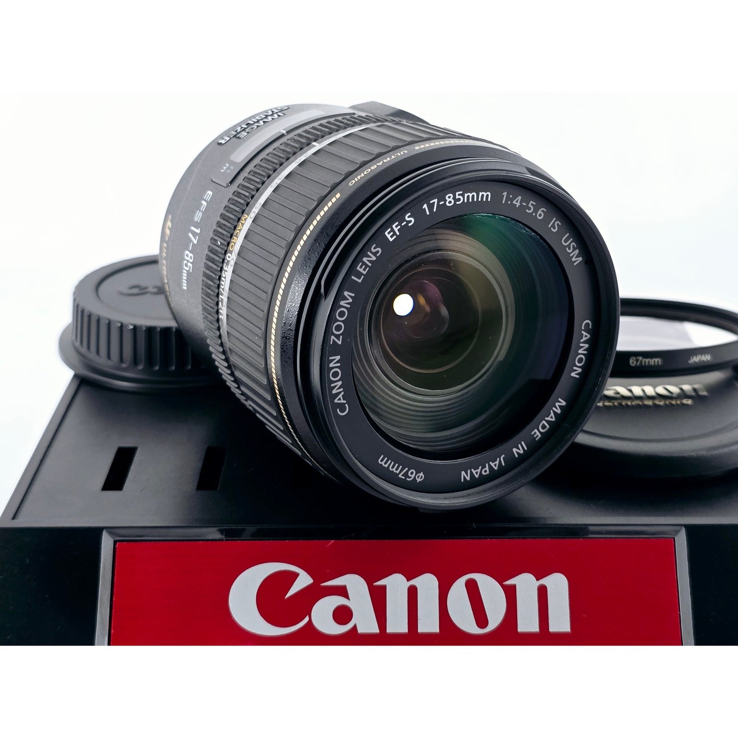 [Pre-owned] Canon EF-S 17-85mm F4-5.6 IS USM AF Zoom Lens — MINT — Japan #4827