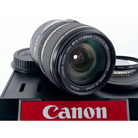 [Pre-owned] Canon EF-S 17-85mm F4-5.6 IS USM AF Zoom Lens — MINT — Japan #4827