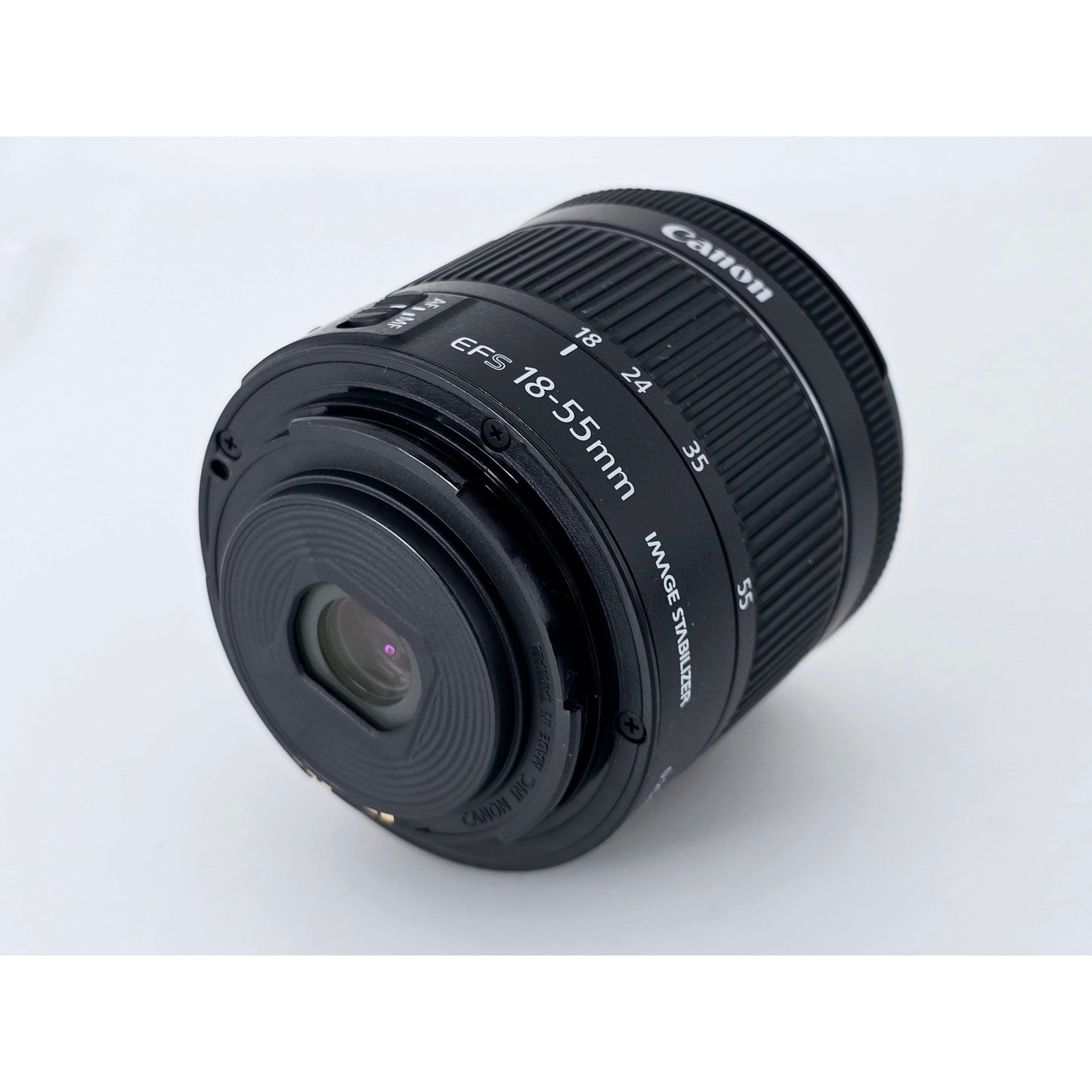 [Pre-owned] Canon EF-S 18-55mm F4-5.6 IS STM AF Zoom Lens — MINT — Japan #4888