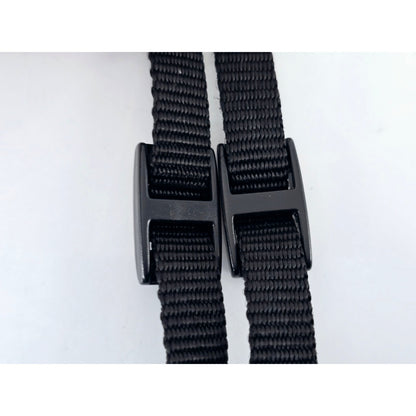 [Pre-owned] Nikon Genuine Camera Neck Strap Black 1.5in (3.8cm) — Near MINT — Japan #3015